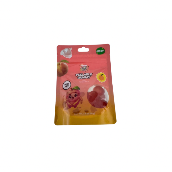Chaos Candy Peelable Gummy Peach Juice 80g