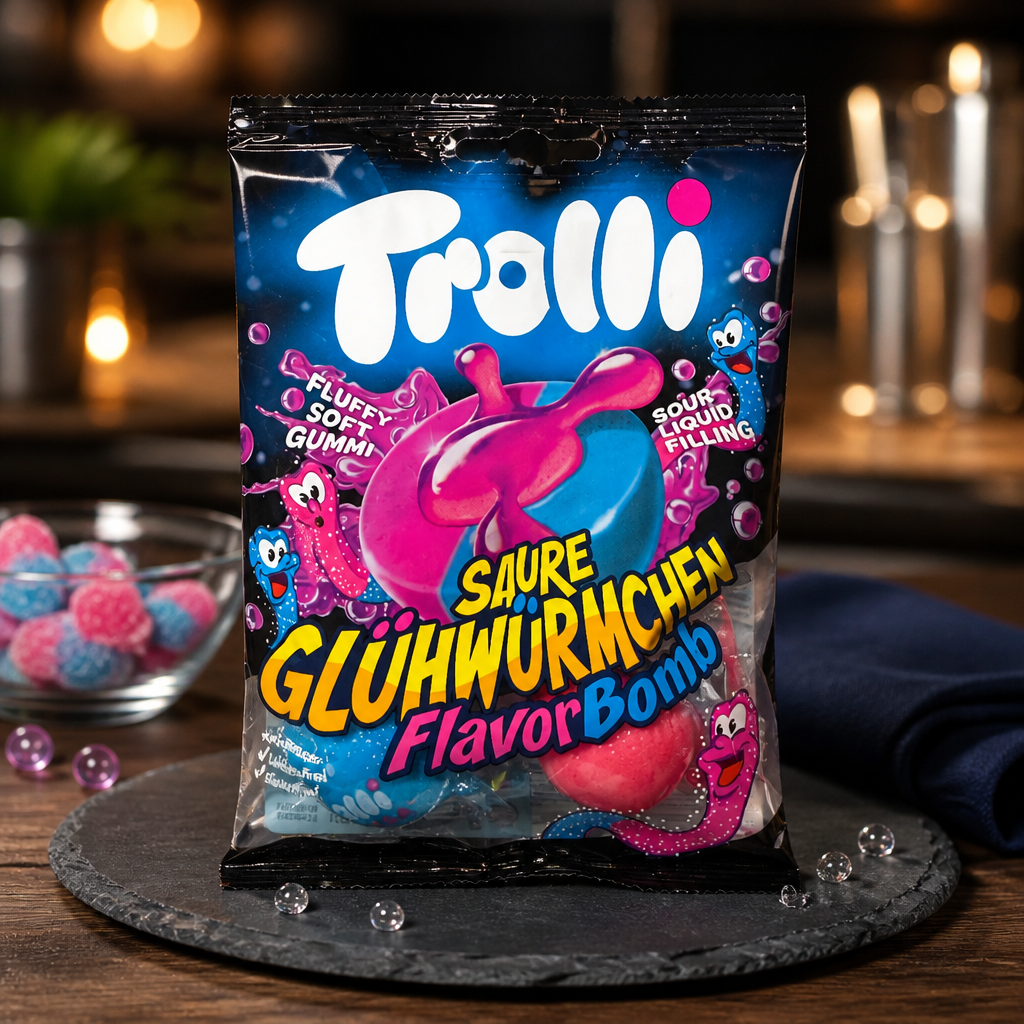 Trolli FlavorBomb saure Glühwürmchen 75g
