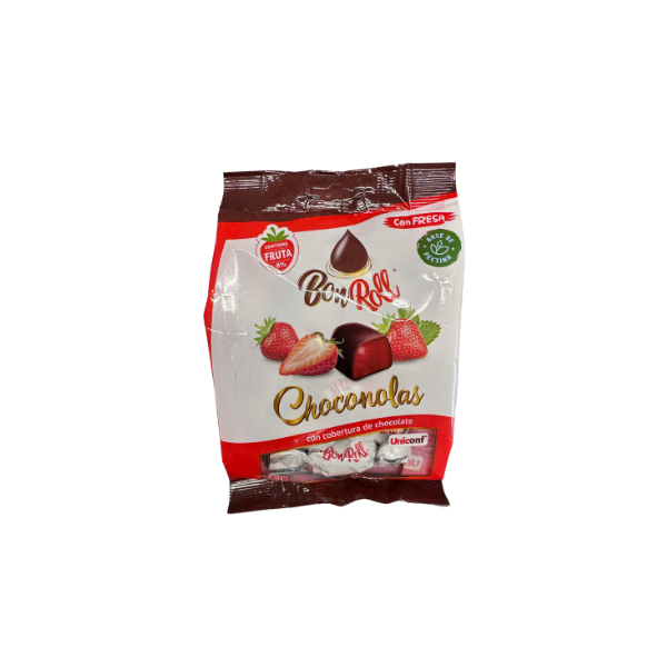 BonRoll Choconolas Schokolade Erdbeere 80g
