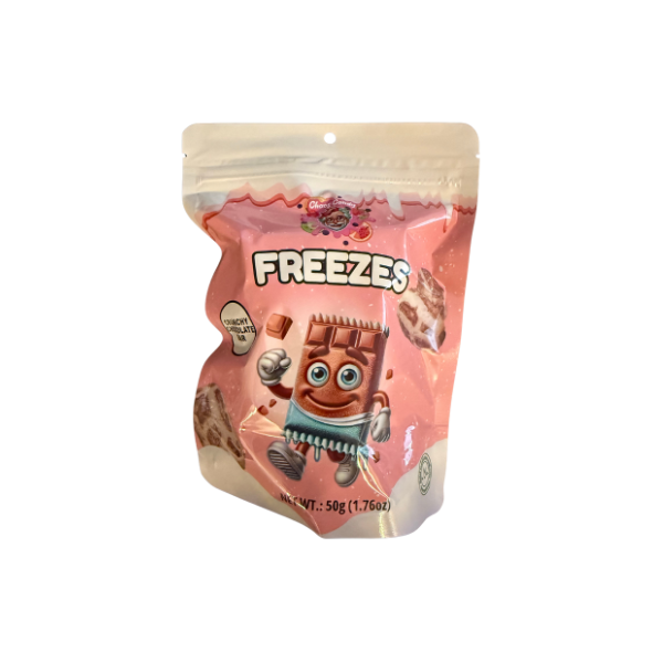 Chaos Candy FREEZES Crunchy Chocolate 50g