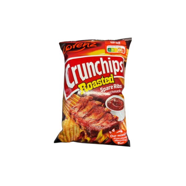 Lorenz Crunchips WOW Roasted Spare Rips 110g