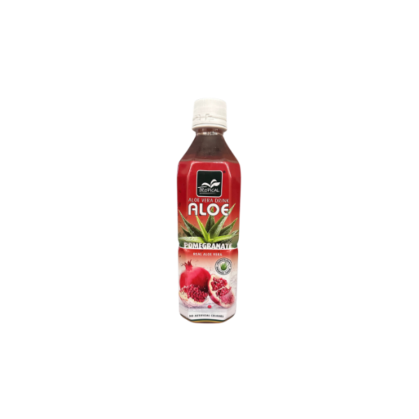 Tropical Aloe Drink Pomegranate 500ml