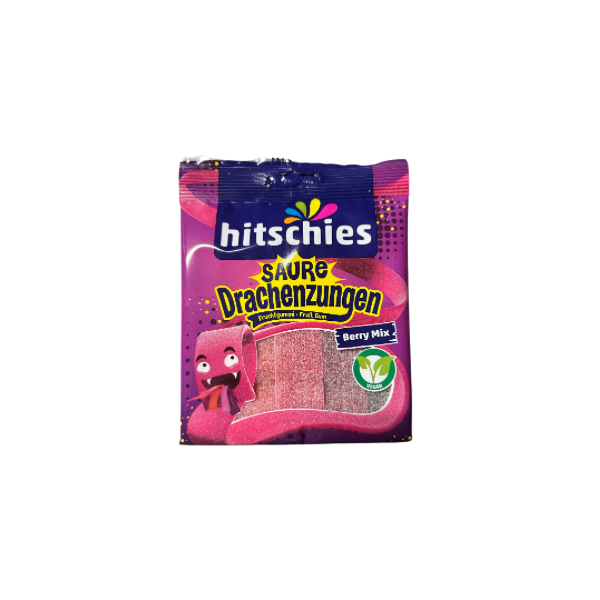 Hitschies Saure Drachenzungen Berry Mix vegan 125g