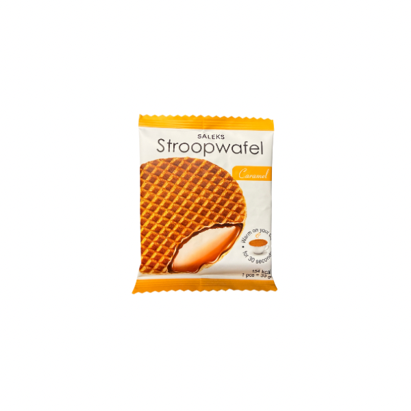 Saleks Stroopwafel Caramel 33g