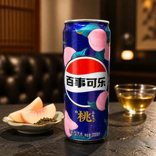 Pepsi White Peach (China) 330 ml