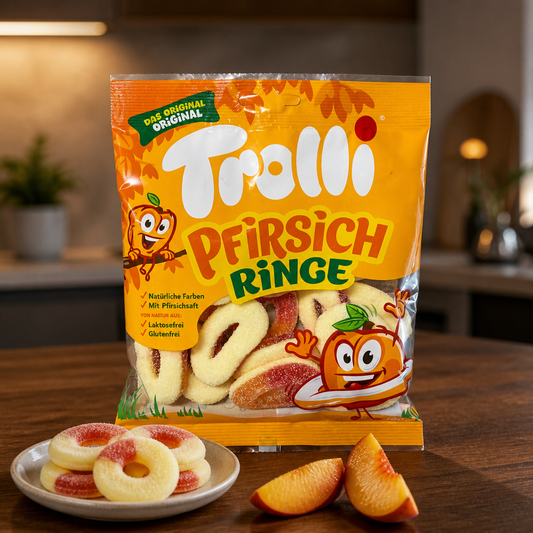 Trolli Pfirsich Ringe 150g