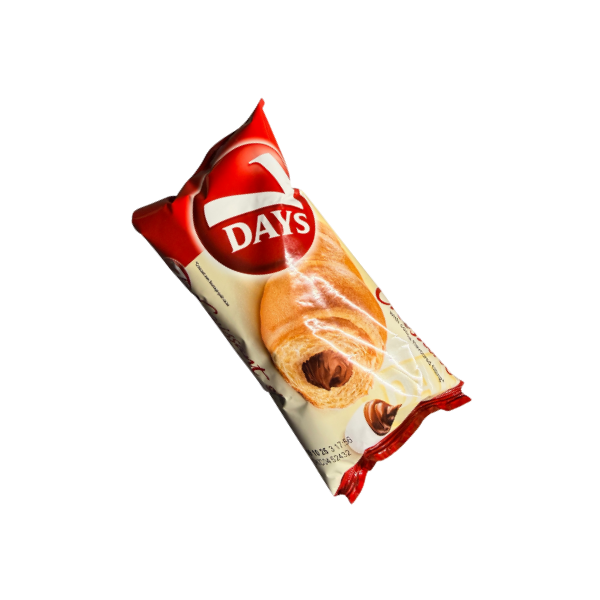 7 DAYS Croissant mit Kakaocremefüllung 60g