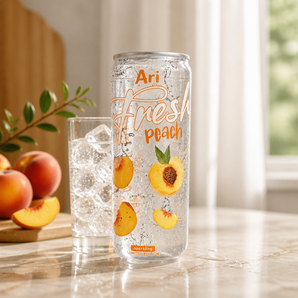 Fresh Peach Sparkling 330ml