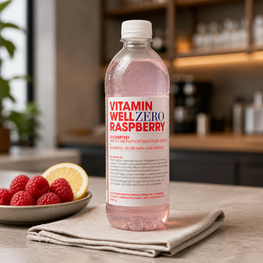 Vitamin Well Zero Raspberry 500ml