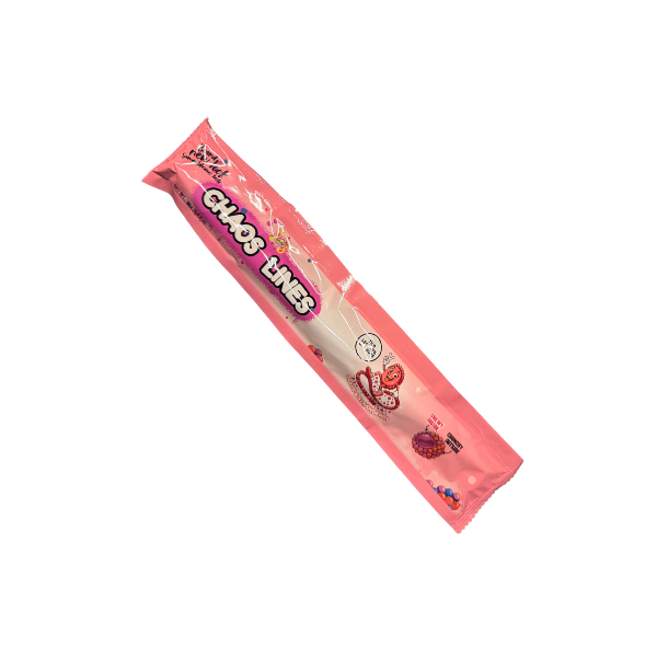Chaos Candy Line Rope Grape & Strawberry (Pink) 26g