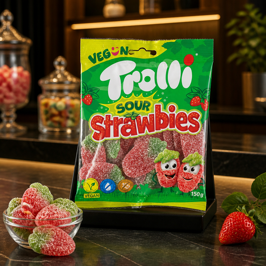 Trolli Sour Strawberries 150g