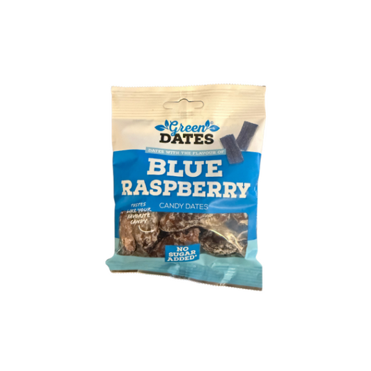 Green Dates Datteln Blue Raspberry 90g