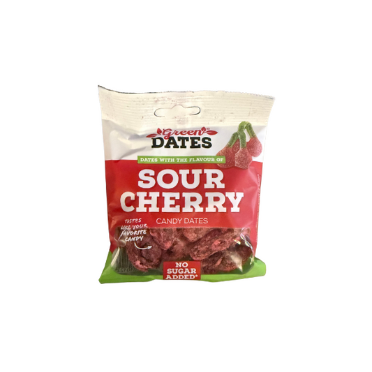 Green Dates Datteln Sour Cherry 90g