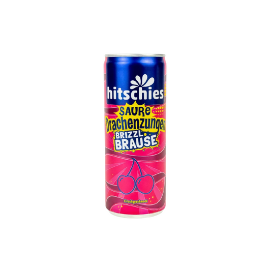 Hitschies Saure Drachenzungen brizzl Brause Kirsche 250ml