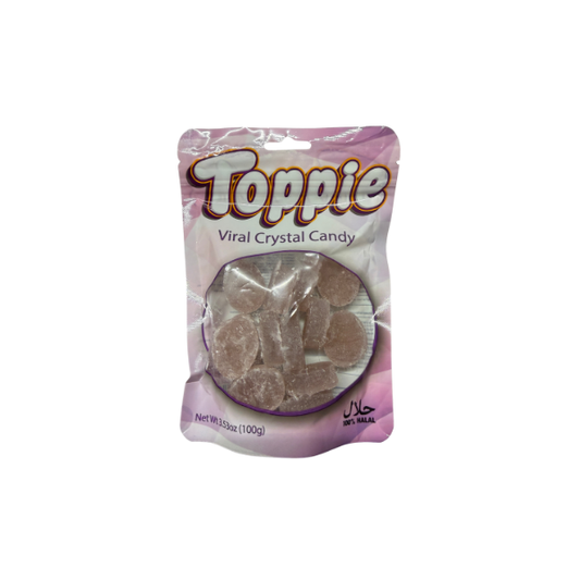 TOPPIE Viral Crystal Candy Grape Halal 100g