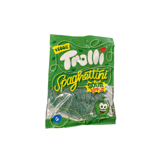 Trolli Spaghettini sour Apple vegan 100g